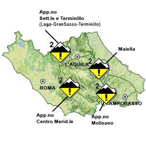 collaborazione con il Comando Truppe Alpine e il Servizio Meteo dell'aeronautica Militare SITUAZIONE alle 14.00 del 17/01/2018 QUOTA NEVE m. ALTEZZA NEVE SOTTOSETTORE NORD SUD NEVE cm.