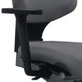 La forma ergonomica di sedile e schienale garantisce il supporto ottimale e il massimo comfort.