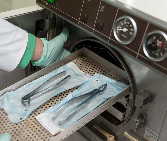 Grazie alla sicurezza di Domus Nova la sterilizzazione di tutti gli strumenti viene effettuata ai massimi livelli di