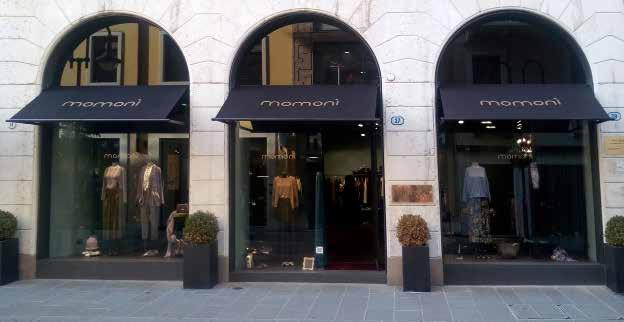 Momonì Boutique I progetti Momonì Retail e Momonì Franchising hanno l obiettivo di diffondere nel mondo la visione che caratterizza il brand.