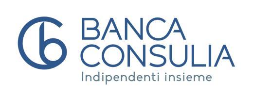 Per ulteriori informazioni: info@bancaconsulia.