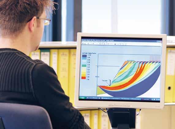 Sistemi di sostegno in terra armata I vantaggi principali dei sistemi di sostegno in terra armata sono tempi di esecuzione notevolmente più brevi, tecniche di costruzione efficienti sul piano delle