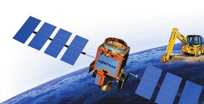 Sistema di monitoraggio Komatsu via satellite Komtrax è un rivoluzionario sistema di monitoraggio