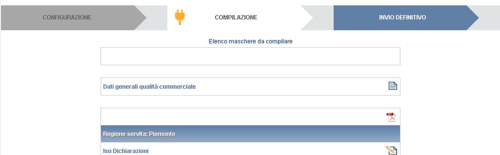 5. l utente, o il sistema informativo, valida il file XML prodotto mediante il file XSD 3 l utente esegue l upload del file XML.