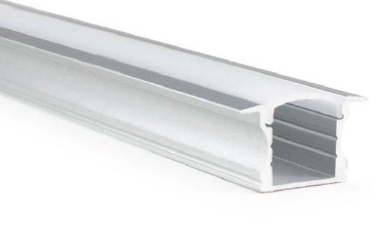 Profili per strip led Profili per strip led Profilo CC-31 Alto Profilo per Installazione a Incasso Dotato di ganci e tappi laterali Lunghezza disponibile da 1