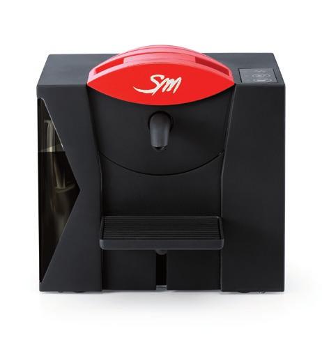 SM MINI permette di ottenere sempre un cremoso espresso a portata di mano con la praticità del facile innesto verticale della