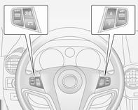 .. 103 Comandi Regolazione del volante Comandi al volante Sbloccare la leva, regolare la posizione del volante, quindi riportare la leva in posizione