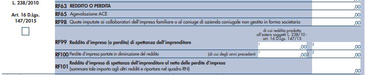 RF impresa familiare