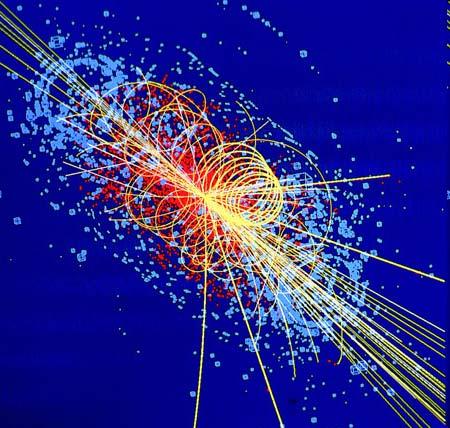 La collisione di particelle mette a disposizione nel centro di massa energia che fluisce in nuove particelle q + (E) q - (E) (2E, E=mc 2 ) nuove particelle q + q - Tale meccanismo di collisione e