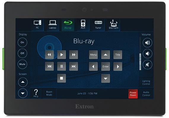 Extron ha rinnovato il design sia dei componenti interni che del contenitore esterno del nostro più recente touchpanel TouchLink Pro con un nuovo processore quad core dalle prestazioni elevate, una
