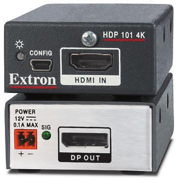 I segnali HDMI in ingresso sono equalizzati fino a 4,6 m sull'input per compensare perdite di segnale.