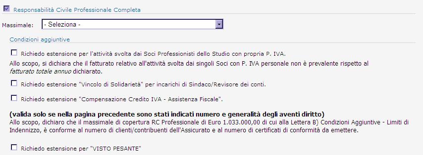 degli studi all attività esercitata anche con propria partita IVA -