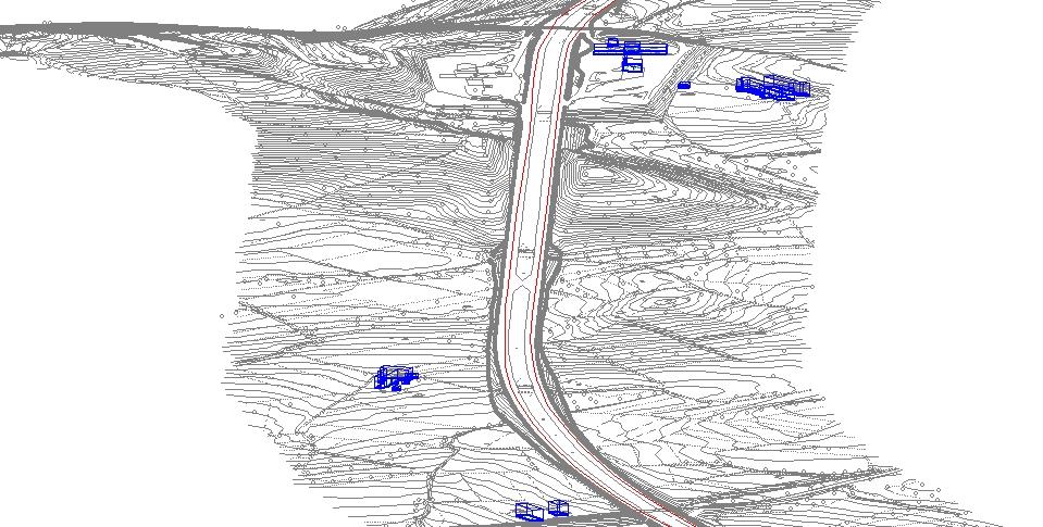 Figura 3 A4/5 Ivrea Santhià - Modellizzazione tratto autostradale in Comune di