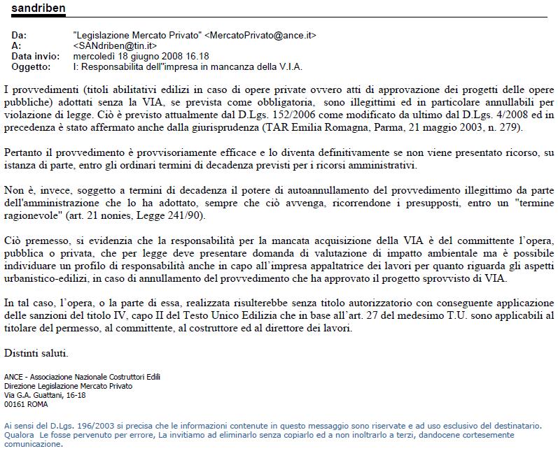 E_ Copia della documentazione che la Società Aeroporto V. Catullo SpA, con nota prot. 3006 del 10.09.