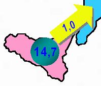 Percentuale della richiesta di energia elettrica in Sicilia rispetto al totale nazionale 9,00% 8,00%