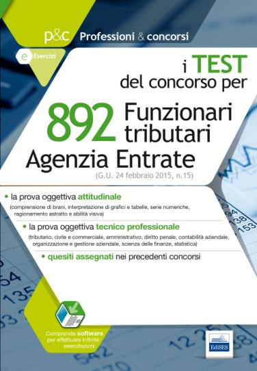 Principali concorsi in atto (aggiornato al 4 marzo 2015) Agenzia delle Entrate 892 Funzionari Amministrativotributari Comune di Napoli 185 Maestre di scuola d'infanzia e Istruttori socio-educativi