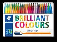 BRILLIANT COLOURS design con 50 penne a punta