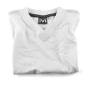 D A O V-TEX T-Shirt scollo a V maglia a calibro fine 100% cotone pettinato 145/150 g/m 2 S<3XL code E0402 Masterpoly da 10 pz.