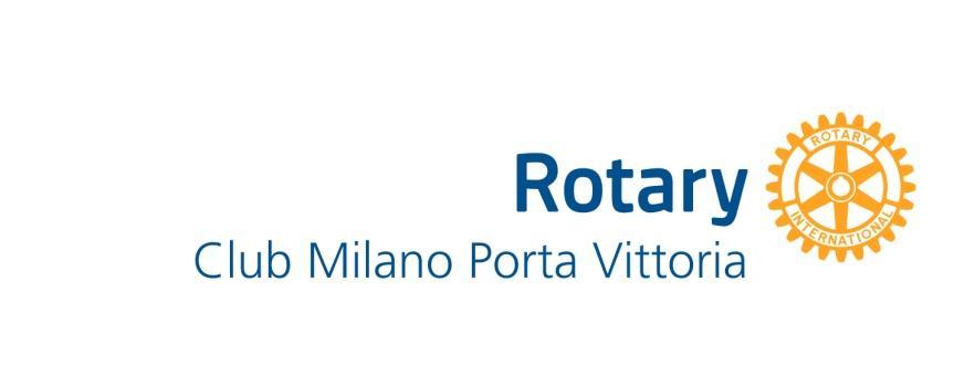 TMQ RRVF per il miglior bollettino TMQ RRVF per il miglior sito Fondato nel 1958 Distretto 2041 - Italia NOTIZIARIO n. 2283 A.R. 2016-2017 13 maggio 2017 www.rotarymilanoportavittoria.