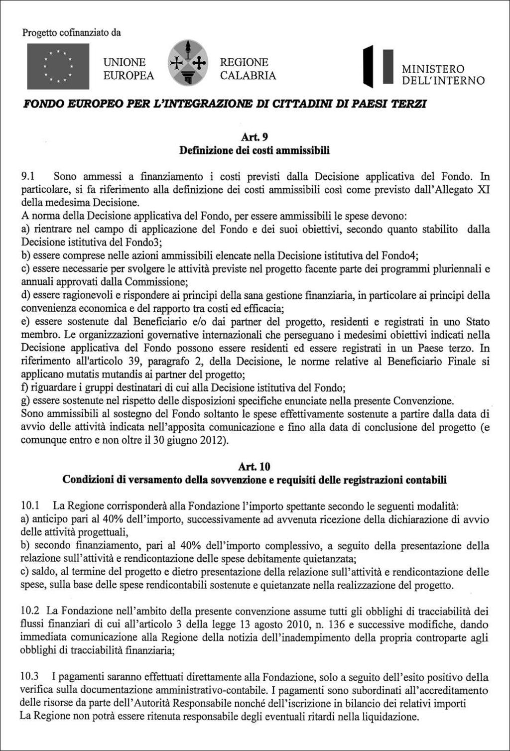 26-10-2012 - BOLLETTINO UFFICIALE DELLA