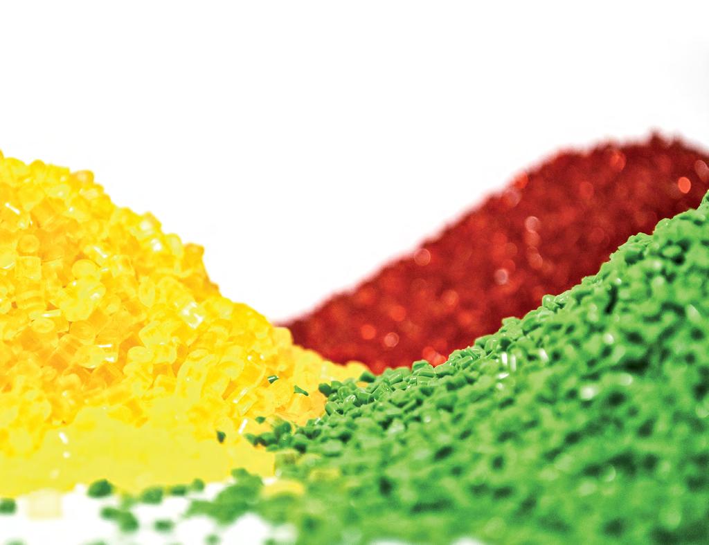 MASTERBATCH COLORE L azienda distribuisce masterbatch preparati con miscele di vari predispersi di pigmenti organici e inorganici.