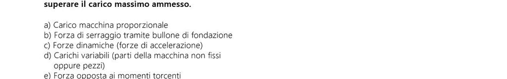 La misura dei sistemi di fissaggio BW cosí rilevata deve essere applicata però su tutta la macchina.