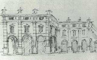 Il Palazzo edificato fra 1716 e il
