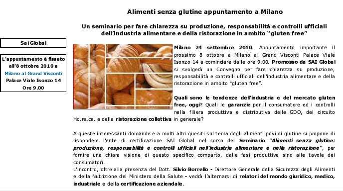 2010 Alimenti senza