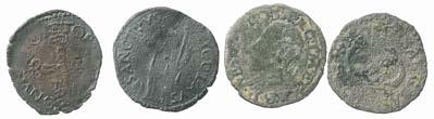 1831/I BB SPL 50 5908 ROMA - Pio IX,lira 1866 testa piccola, 1866 testa grande e lira 1867 - Lotto di tre monete med. BB 60 5909 ROMA - Pio Vi 2 baj A.