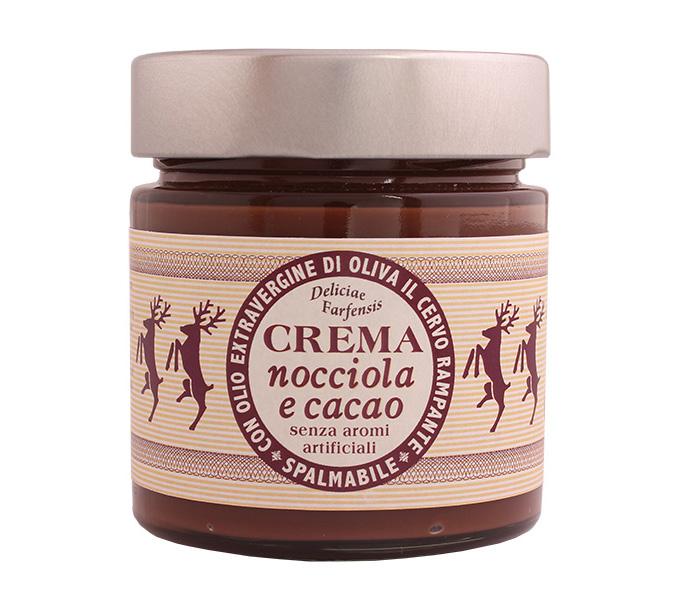 NOCCIOLA E CACAO Dolce crema da palmare, dal gusto morbido e pieno, a base delle migliori nocciole italiane con l aggiunta di eccellente ed aromatico cacao, arricchita con il nostro Olio Extravergine