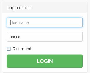 it : Premendo il pulsante Password ): è