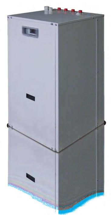 SOARE TERMICO E BOITORI Refrigeratori condensati ad acqua RAA-EF 1C OME DI CAORE Refrigeratori d acqua condensati ad acqua da 5,5 fino a 35 con refrigerante ecologico R410A a serie RAA-EF 1C è la gaa