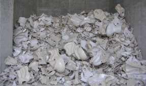 MATERIE PRIME OGGETTO DELLA SPERIMENTAZIONE Riutilizzo di prodotti riciclati e di scarti di produzione per l industria ceramica ROTTAME