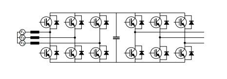 viene riportato un dettaglio, i dispositivi a semiconduttore, controllabili allo spegnimento, possono essere IGBT o BJT.