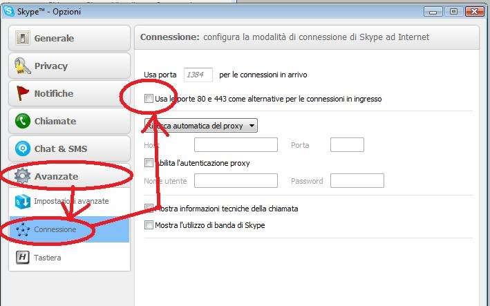 Si può risolvere facilmente il problema aprendo skype e seguendo i passaggi qui sotto