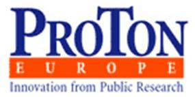 PRO TON EUROPE ProTon Europe, la Rete Europea per il Trasferimento della conoscenza, è stata creata nel 2003 dalla Commissione Europea e si automantiene dal 2007.