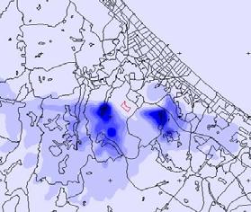 trasporto delle sostanze rilasciate Quantificazione dell esposizione APPLICAZIONE DEL MODELLO DIFFUSI