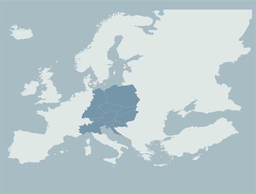 INTERREG CENTRAL EUROPE Paesi partecipanti: Austria, Croazia, Repubblica Ceca, Slovenia,