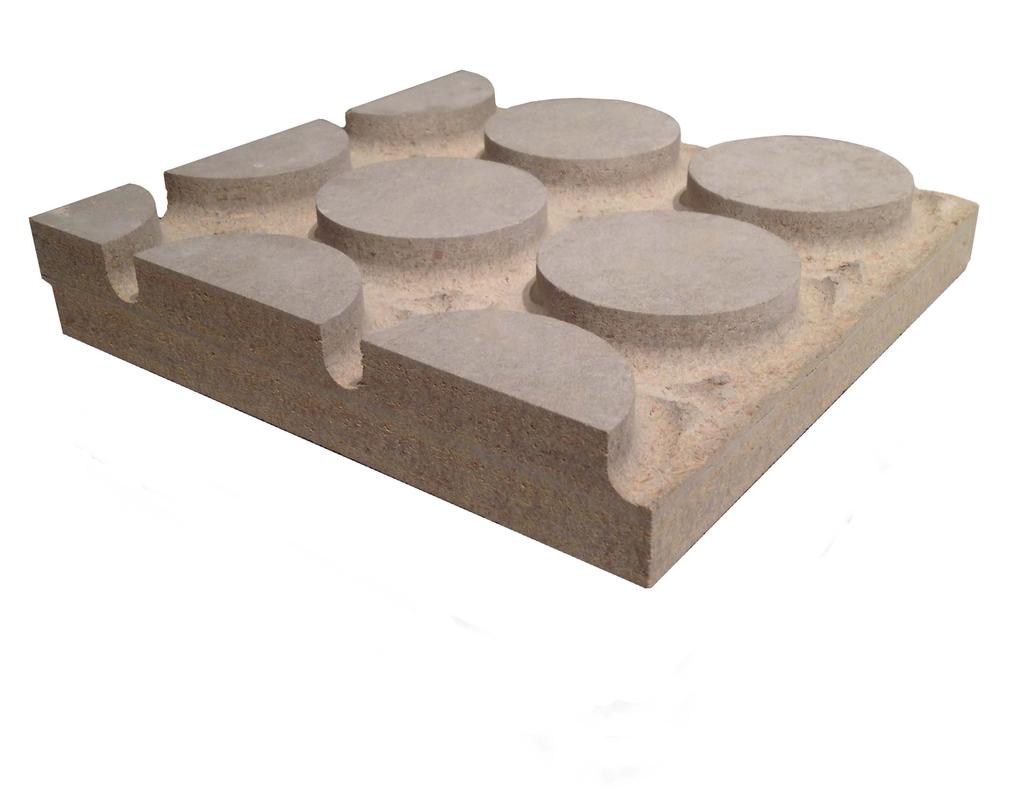 BetonRadiant è un sistema modulare per la realizzazione di pavimenti radianti ed è costituito da due pannelli in