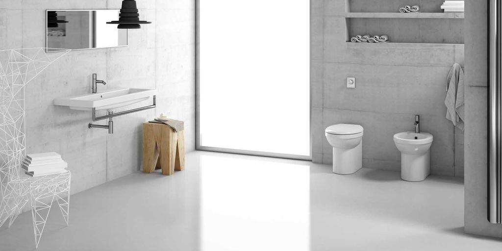 iceberg iceberg 88 89 Vaso terra 51x36/ Back to wall wc 51x36- Art.