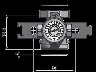 COLLEGAMENTO IN CASCATA DEL MODULO BASE SG-GM 150H E DEI DUE MODULI D'AMPLIAMENTO SG-EM 150H + UNITÀ SENSORE VALVOLA ANTIRITORNO PER MANDATA SOLARE Descrizione del prodotto Valvola antiritorno per