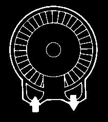 SOFFIANTE TBT per BIOGAS e GAS NATURALE TBT BLOWER for BIOGAS and NATURAL GAS Principio di funzionamento La soffiante TBT è una macchina con canale toroidale periferico, come quelle a canale