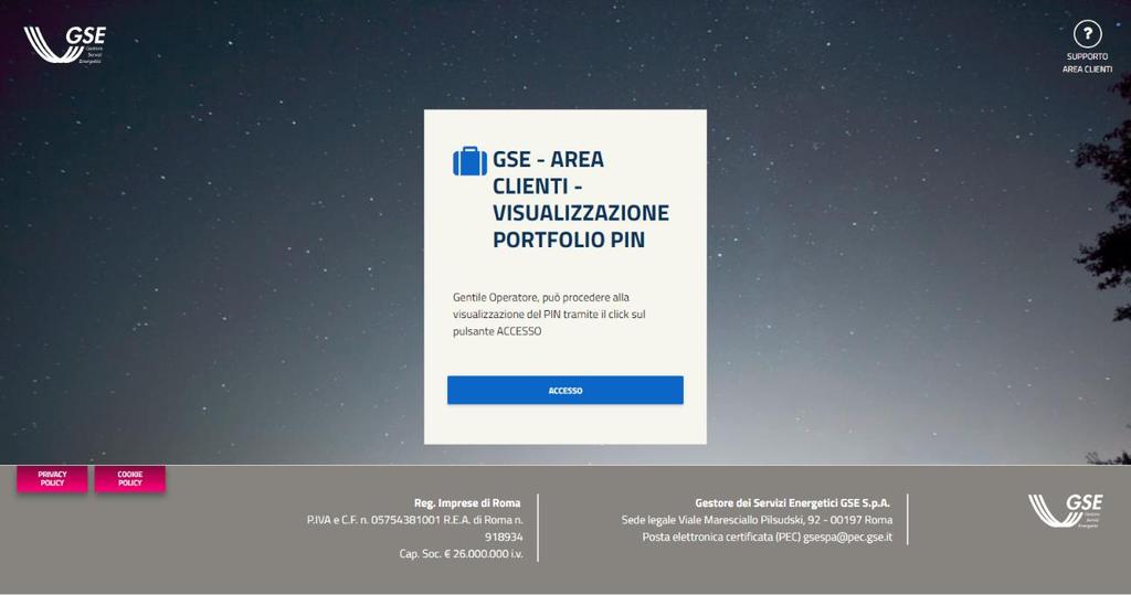 3.1.5 Portfolio Pin L Operatore ha a disposizione dei PIN, che possono essere utilizzati: Da un nuovo Utente per registrarsi sul PUA ed essere associato al medesimo Operatore (paragrafo 3.1.3 - Registrazione) Da un Utente già abilitato al PUA per aggiungere un nuovo Utente (paragrafo 3.