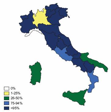 Incidenza neoplasie collo dell utero ER (periodo 1998-3) T a s s i p e r 1. a b i ta n ti 1 9 8 7 5 3 1 invasivi in situ <=14 15-24 25-34 35-44 45-54 55-64 65-74 75+ Classi di età da Ferretti S.et al.