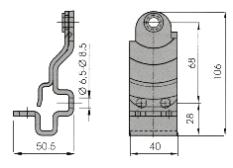 Ø 22-27 KIT CHIUSURA Ø 22 NMR195 NMR014