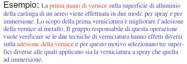 Calcolando i valori delle medie dei