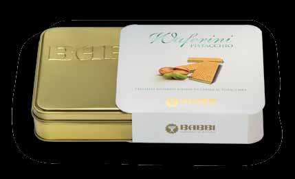 Waferini Oro I fragranti Waferini sono presentati nell elegantissima confezione oro in tutte le