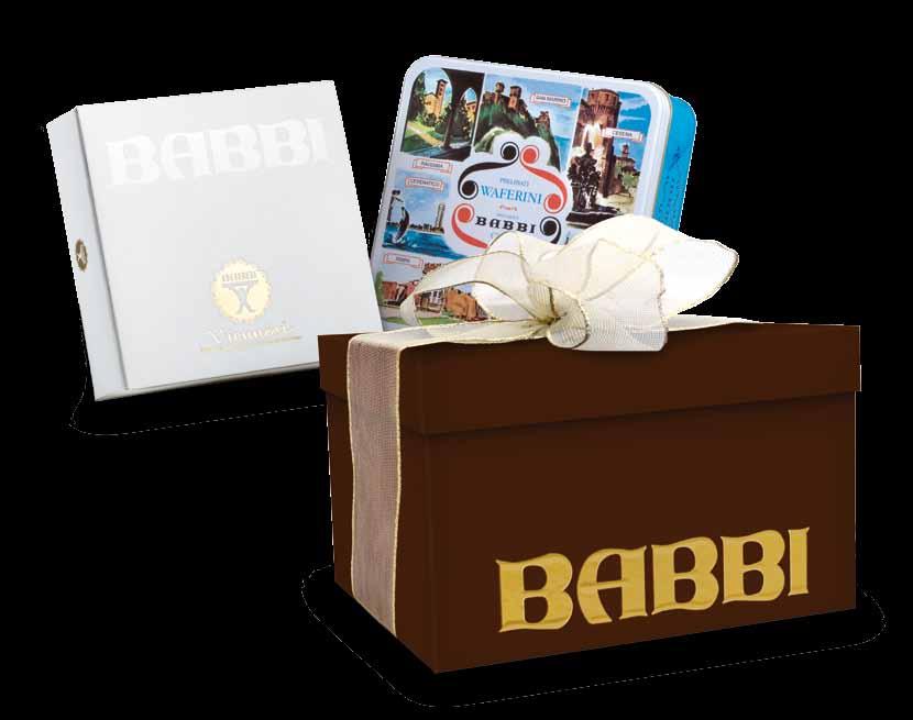 Babbi Accoppiata Valzer Il gusto della tradizione si assapora nella semplice ed elegante confezione regalo Babbi Accoppiata