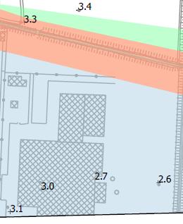 Crotone (su esistente prevista la sua delocalizzazione in sito da individuare) P2 aree di pericolosità media P3 aree di pericolosità elevata