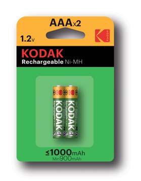 Batterie ricaricabili 2 x Batterie AAA